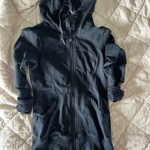 Lululemon Athletica Black Zip-Up Hoodie